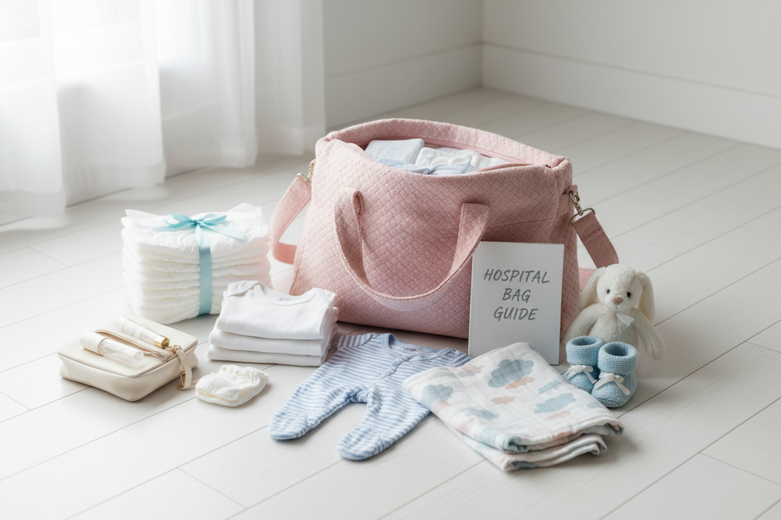 What I Packed in My Hospital Bag As A First Time Mom (And What We Actually Used)