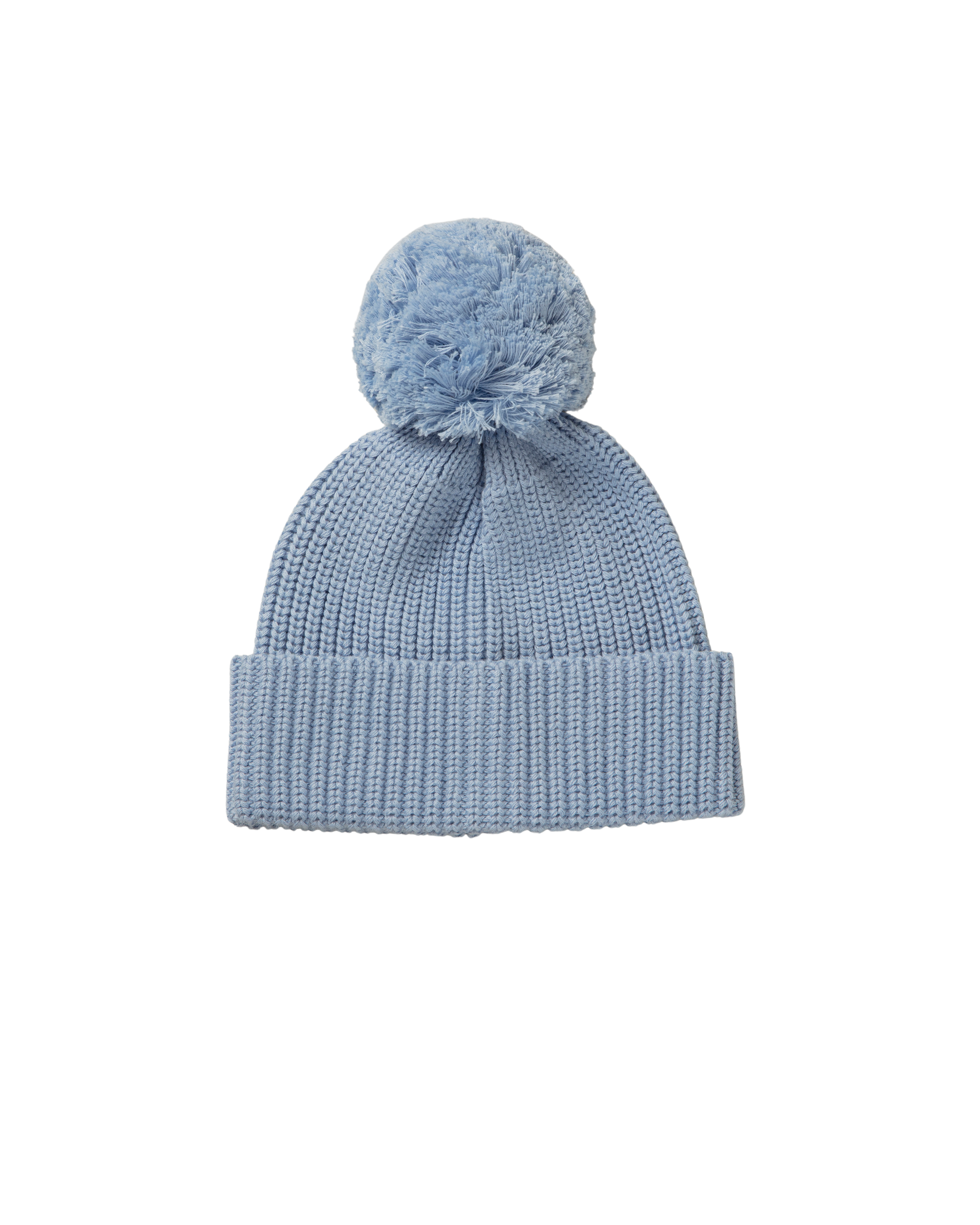 Henri Set — Light Blue Booties + Beanie