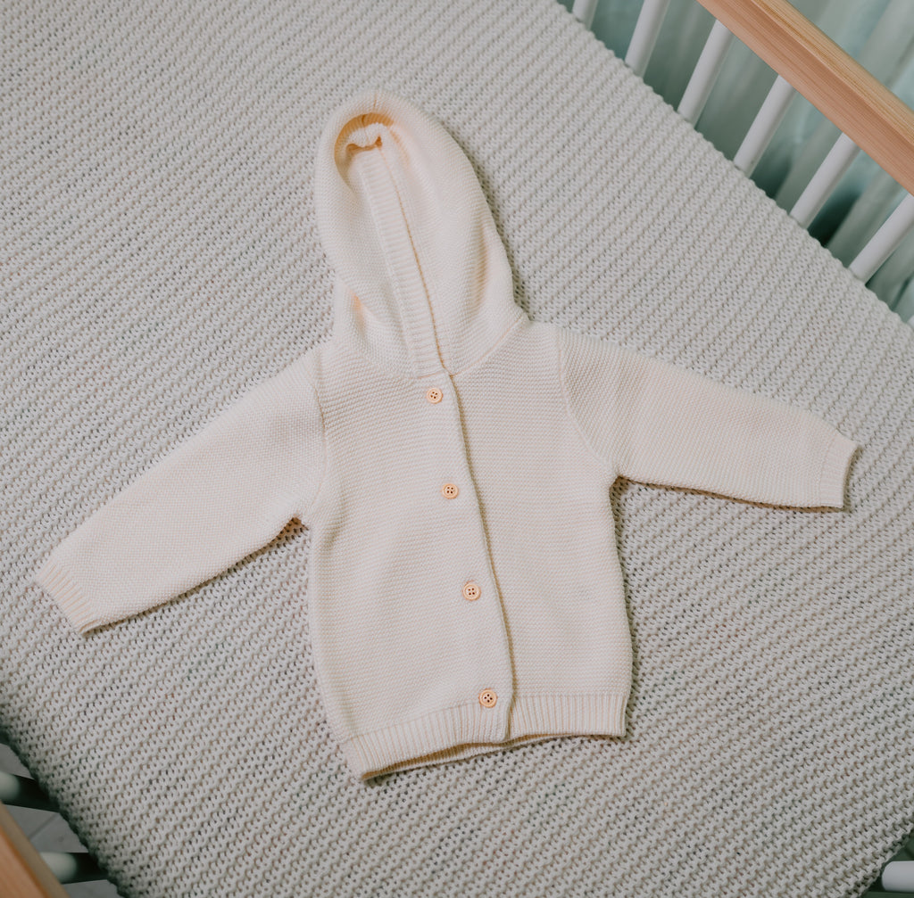 Chloé — Cream Knit Cardigan