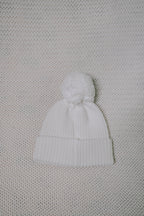 Éloi Set — Cream Booties + Beanie