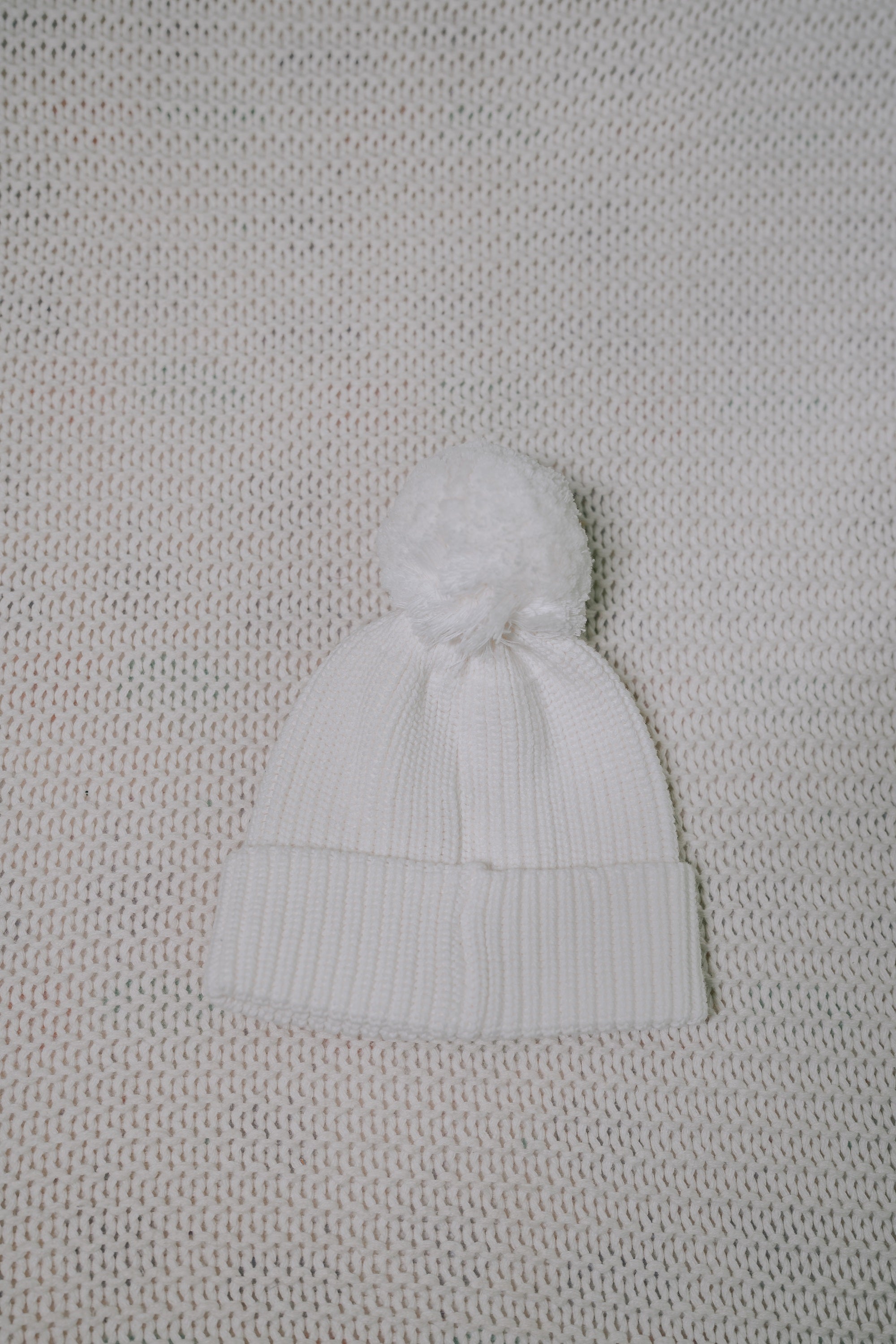 Éloi Set — Cream Booties + Beanie