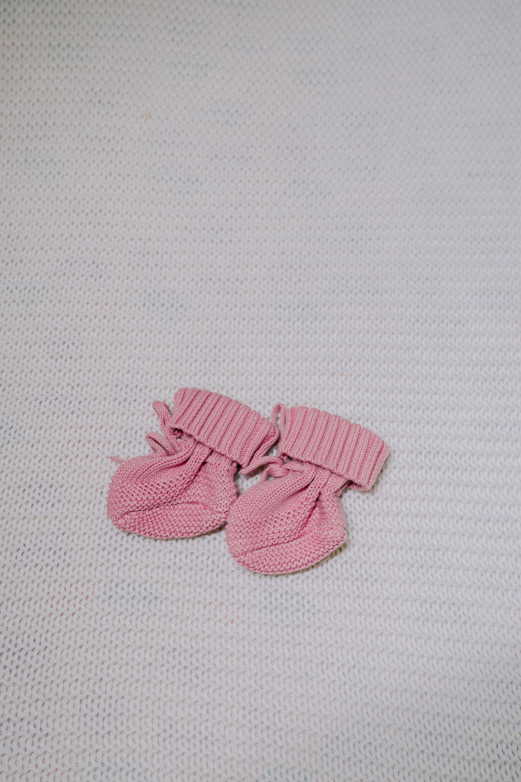 Margot Set — Pink Booties + Bow Headband