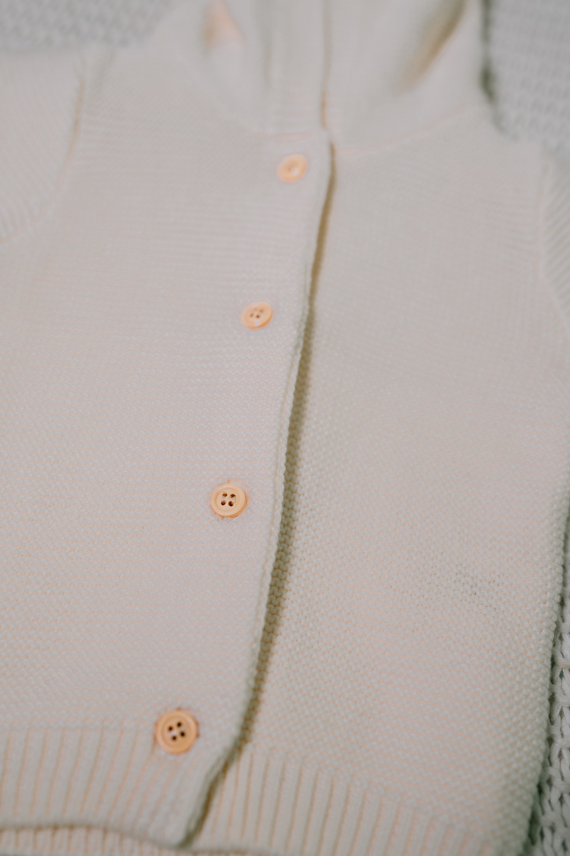 Chloé — Cream Knit Cardigan