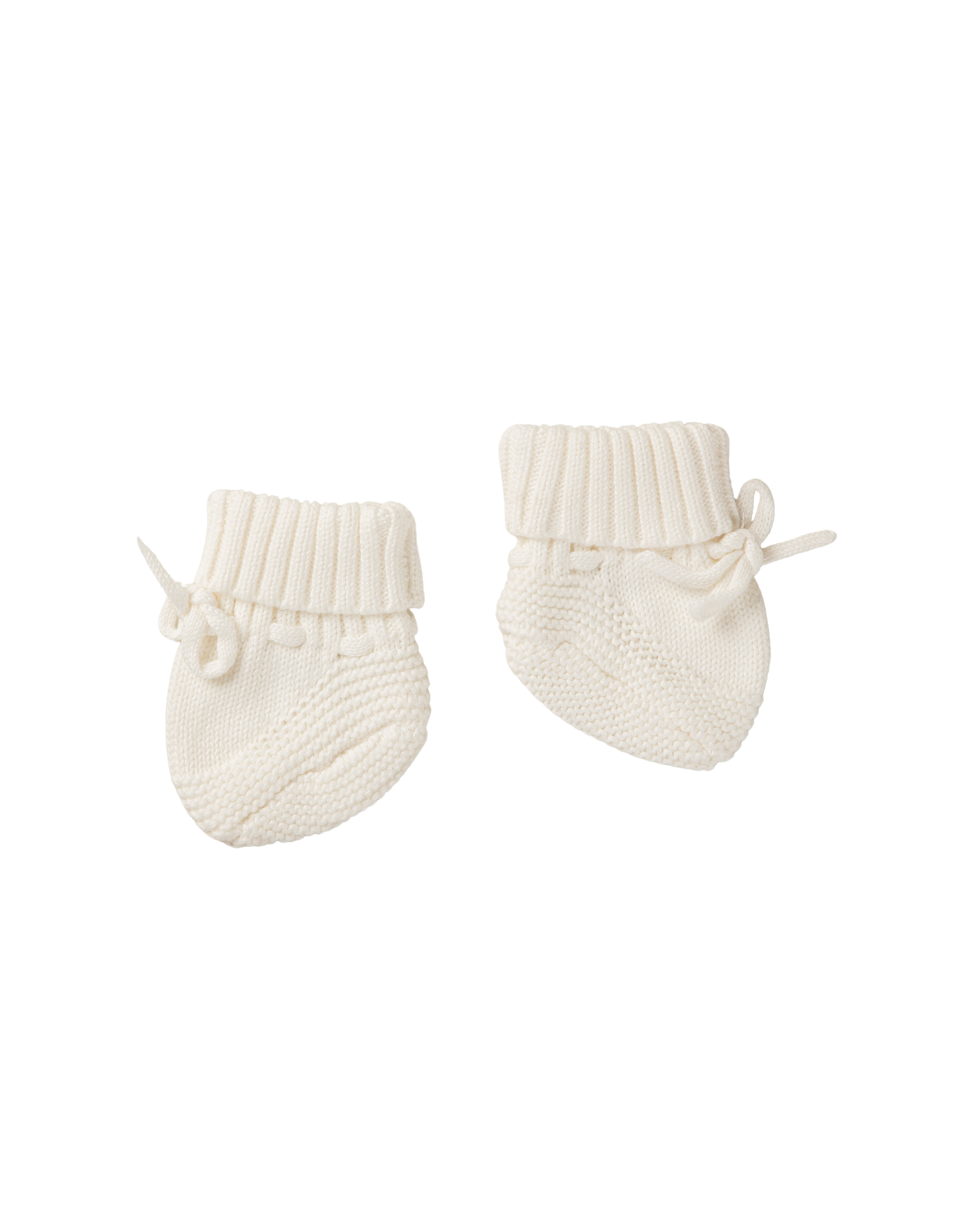 Éloi Set — Cream Booties + Beanie