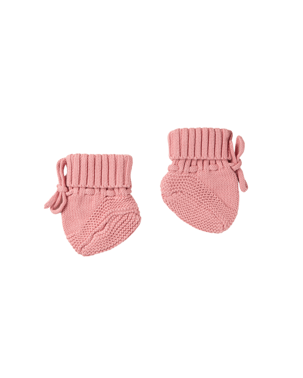 Margot Set — Pink Booties + Bow Headband