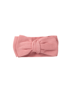 Margot Set — Pink Booties + Bow Headband
