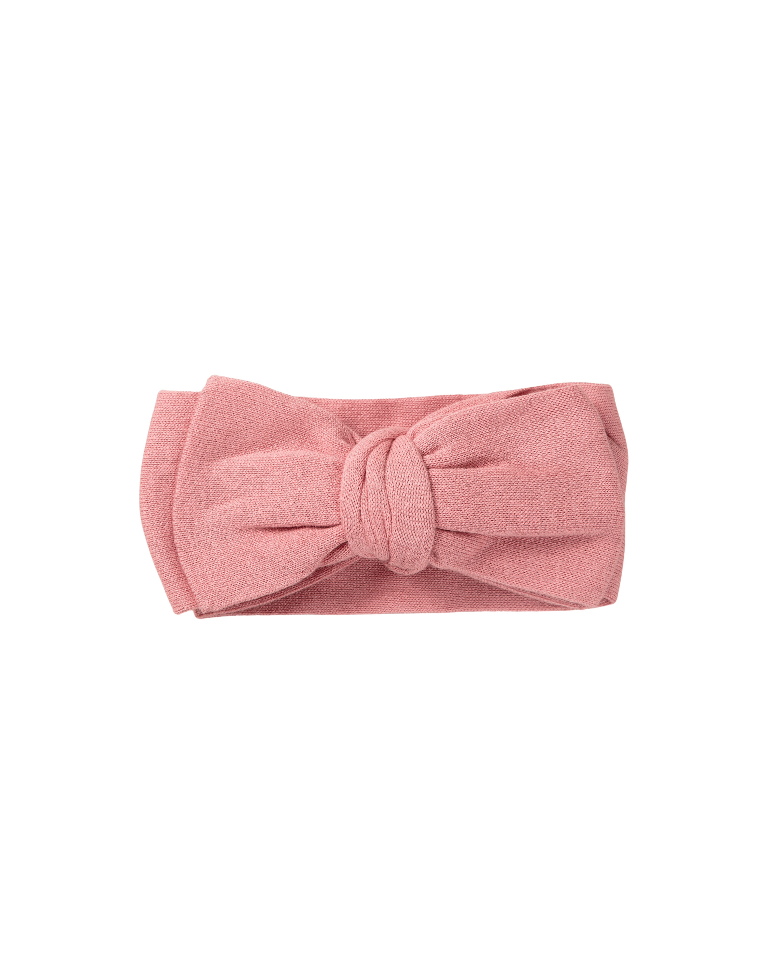 Margot Set — Pink Booties + Bow Headband