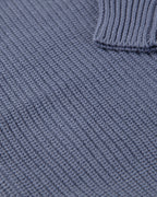 Louis — Navy Knit Romper