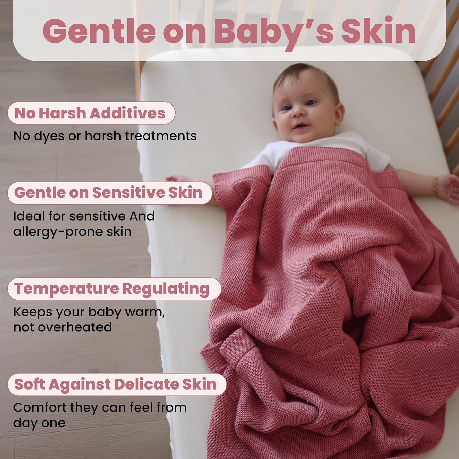 Rosalie — The Blush Pink Blanket