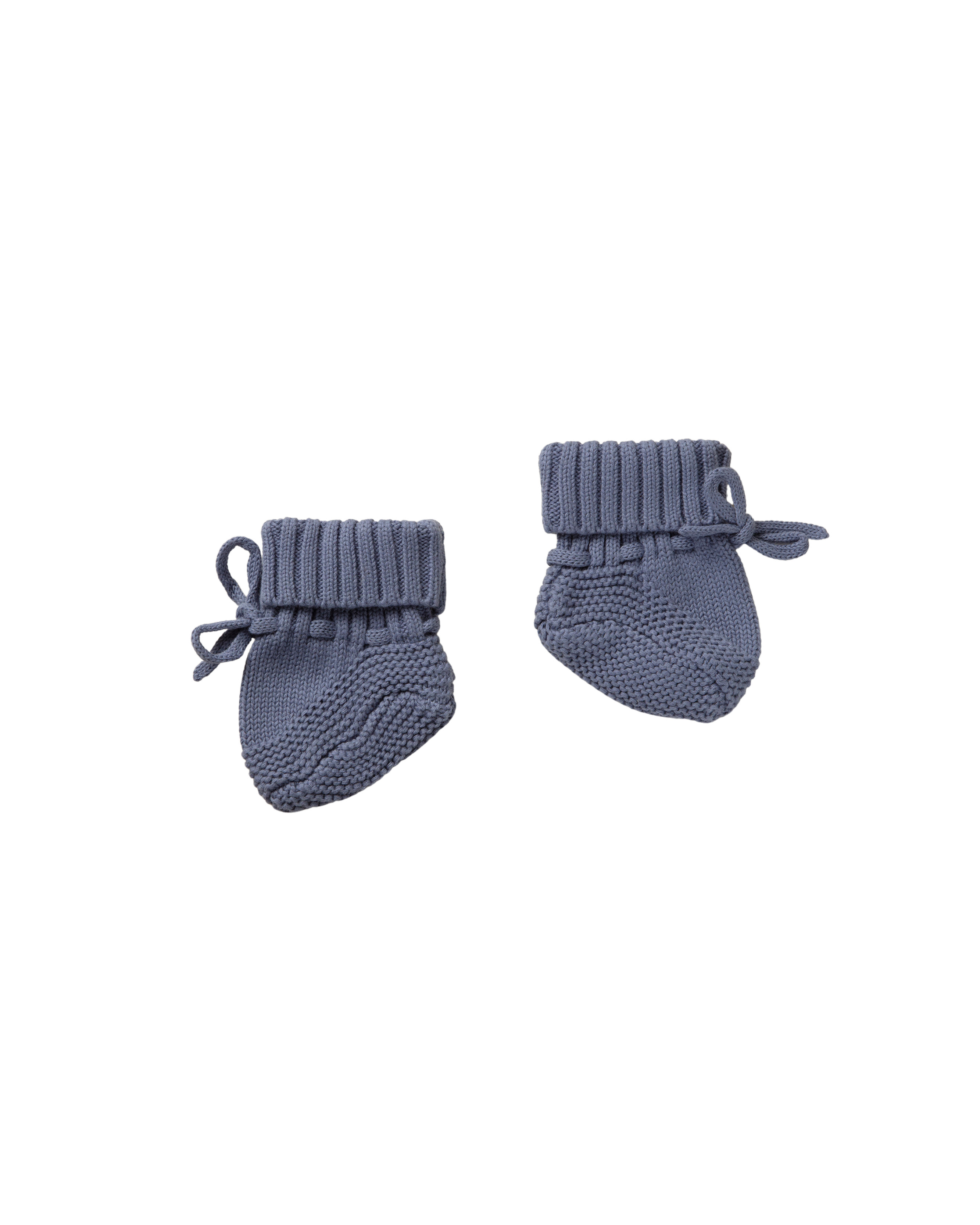 Noé Set — Navy Booties + Beanie