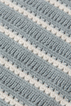 raphaël - blue knit romper