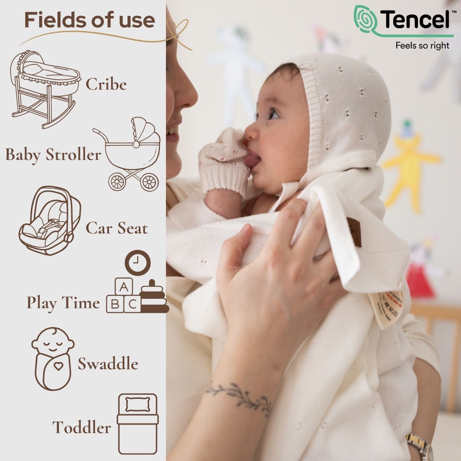 Béatrice — Cream Tencel™ Set