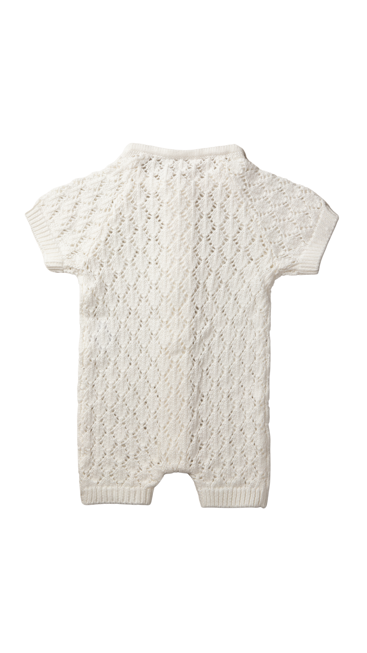 céleste - white knit romper